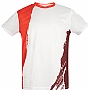Camiseta Tecnica Unisex Campus Acqua Royal - Color Blanco/Rojo/Granate